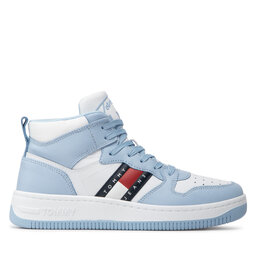 

Снікерcи Tommy Jeans Mid Pop Basket Wmn EN0EN01851 Chambray Sky C1Q, Білий
