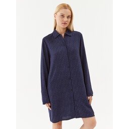 Triumph Triumph Nočna srajca Boyfriend Fit NDW 10216546 Mornarsko modra