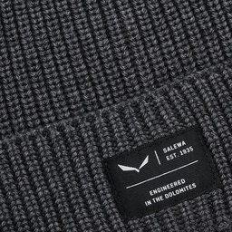 

Шапкa Salewa Puez Beanie 27324 Black Out, Сірий