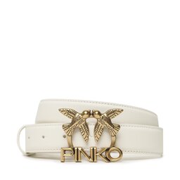 Pinko Dambälte Pinko Love Berry H3 Belt Pe 23 PLT01 100125 A0HX White Z14Q