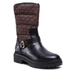 MICHAEL Michael Kors Botki MICHAEL Michael Kors Layton Bootie 40F2LTFE5Y Blk/Brown