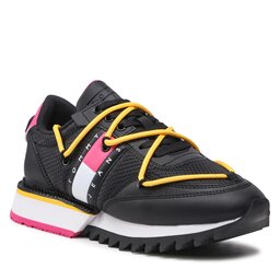 Tommy Jeans Sneakersy Tommy Jeans Sneaker Cleated EN0EN02056 Black 0GJ