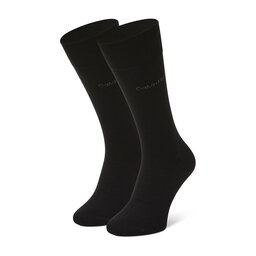 

Набір 3 пар високих чоловічих шкарпеток Calvin Klein 701218710 Black 001, Чорний