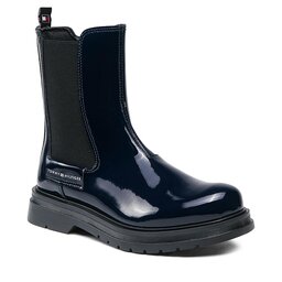 Tommy Hilfiger Schnürstiefeletten Tommy Hilfiger Lace-Up Bootie T4A5-33029-0775 M Blue