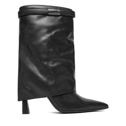 Eva Minge Bokacsizma Eva Minge EO-DULCE-GLC8537C-8.5-722-2 Fekete