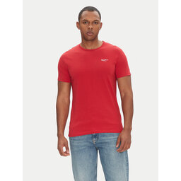 Pepe Jeans Pepe Jeans Camiseta Original Basic PM508212 Rojo Slim Fit