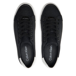 

Снікерcи Calvin Klein Vulc Lace Up Diam Fox Mono Jacq HW0HW01907 Black BEH, Чорний