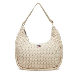 Tommy Jeans Handtasche Tommy Jeans Tjw Urban Large Quilted AW0AW17929 Beige