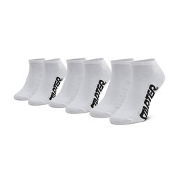 Starter Set od 3 para unisex visokih čarapa Starter SUS-001 White/Black 300