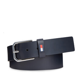 Tommy Jeans Pasek Męski Tommy Jeans Tjm New Leather 4.0 AM0AM11201 Granatowy