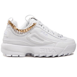 

Снікерcи Fila Disruptor Chain Wmn 1011240.94T White/Gold, Білий