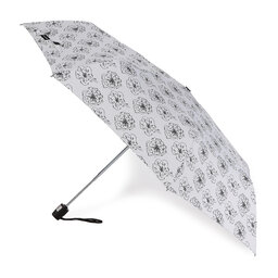 Pierre Cardin Kišobran Pierre Cardin Easymatic Slimline 82672 Black&White/Flower White