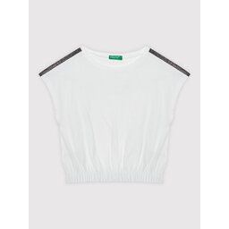 United Colors Of Benetton United Colors Of Benetton T-Shirt 3I1XC102T Weiß Regular Fit