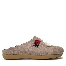 

Тапочки Manitu 320090-08 Beige, Коричневий