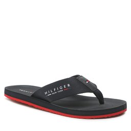Tommy Hilfiger Čības uz pirksta Tommy Hilfiger City Beach Sandal Mens FM0FM04408 Desert Sky DW5