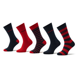 Hugo Set od 5 pari muških visokih čarapa Hugo 5p Rs Gift Set Cc 50484112 960