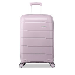 Semi Line Βαλίτσα Καμπίνας Semi Line T5793-1 Ροζ