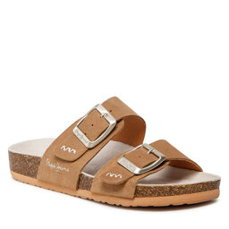 Pepe Jeans Nazouváky Pepe Jeans Oban Basic PLS90564 Tobacco 859