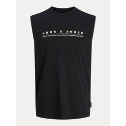 Jack&Jones Jack&Jones Trikó Charge 12274740 Fekete Relaxed Fit