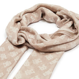 

Шаль Tommy Hilfiger Th Contemporary Mono Scarf AW0AW15788 Smooth Taupe PKB, Бежевий