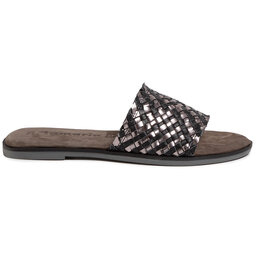 

Шльопанці Tamaris 1-27113-24 Black/Pweter 094, Чорний