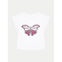 Pepe Jeans Pepe Jeans T-Shirt Qwana PG503073 Λευκό Regular Fit
