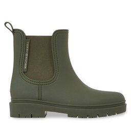 

Гумові чоботи Tommy Hilfiger Essential Tommy Rainbootie FW0FW07471 Army Green RBN, Хакі