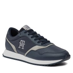 

Снікерcи Tommy Hilfiger Runner Evo Mix Lth Mix FM0FM04887 Desert Sky DW5, Голубий