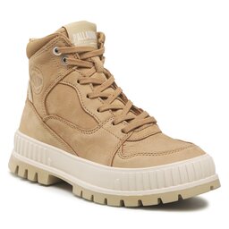 Palladium Turistická obuv Palladium Pallashock Hi Snk 98357-252-M Dear Brown