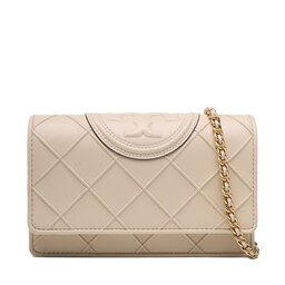 Tory Burch Τσάντα Tory Burch Fleming Soft Chain Wallet 138853 New Cream 122