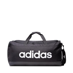 

Сумка adidas Linear Duffel L GN2044 Black/White, Чорний
