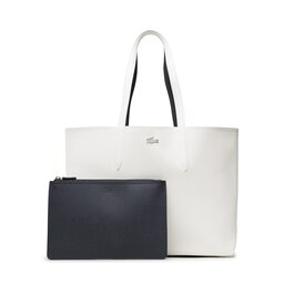 Lacoste Handtasche Lacoste Shopping Bag NF2142AA Farine Blue Nuit