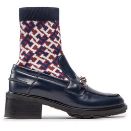 

Ботильйони Tommy Hilfiger Monogram Bootie FW0FW06823 Desert Sky DW5, Cиній