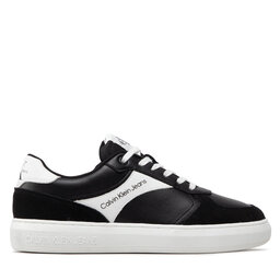 

Снікерcи Calvin Klein Jeans Casual Cupsole Laceup Low Su-Lth YM0YM00494 Black BDS, Чорний