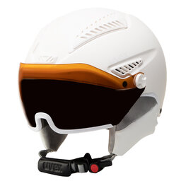 Uvex Шлем для сноуборда Uvex Hlmt 600 Visor S5662365004 All White Mat