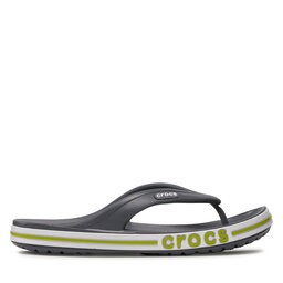 

В'єтнамки Crocs Bayaband Flip 205393 Charcoal/Volt Green, Сірий