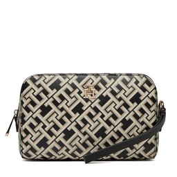 Tommy Hilfiger Несесер Tommy Hilfiger Iconic Tommy Washbag Mono AW0AW15745 Black BDS