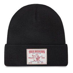 True Religion Sapka True Religion Concert Patch TRBEANIE15 Black 1001