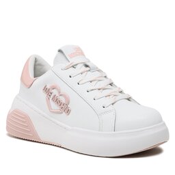 LOVE MOSCHINO Сникърси LOVE MOSCHINO JA15105G1HIA110E Bianco/Cipria