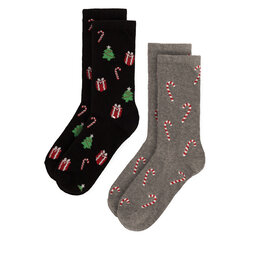Lasocki Lange Socken Lasocki 2MB-001-AW23 (2-pack) Grau