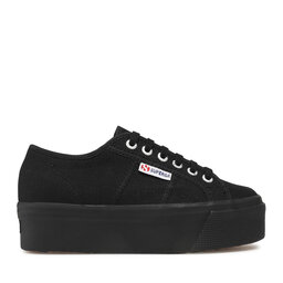 Superga Sneakers aus Stoff Superga 2790 Cotw Linea Up And Down S9111LW Schwarz