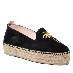 Manebi Espadrillas Manebi Slippers D T 0.3 D0 Black/Golden Palm