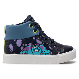 

Черевики Clarks City Scare T 261576757 Navy Combi Lea, Cиній
