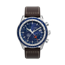 Timex Reloj Timex Fly Back Chronograph x Pan Am® TW2W97200 Marrón