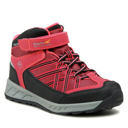 Regatta Туристически Regatta Samaris V Mid Jnr RKF508 Dark Cerise/Neon Pink