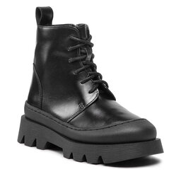 Solo Femme Schnürstiefeletten Solo Femme D0302-01-N33/000-52-00 Schwarz