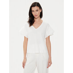 Sisley Sisley Marškinėliai 3AIRL400M Balta Regular Fit