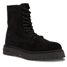 Tommy Jeans Trappers Tommy Jeans Tjm Casual Boot Suede EM0EM01336 Black BDS