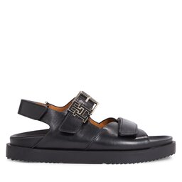 

Босоніжки Tommy Hilfiger Th Hardware Lthr Sporty Sandal FW0FW07736 Black BDS, Чорний