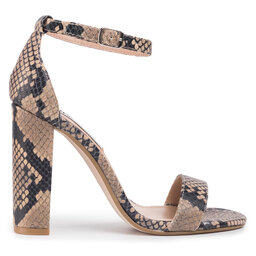 

Босоніжки Steve Madden Carrson Sandal SM11000713-03001-862 Tan Snake, Коричневий